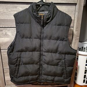 St. John's Bay Charcoal Puffer Vest